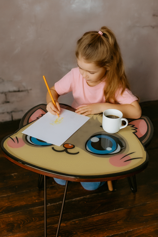 Cute Cat Coffee & Kids Table - Image 5