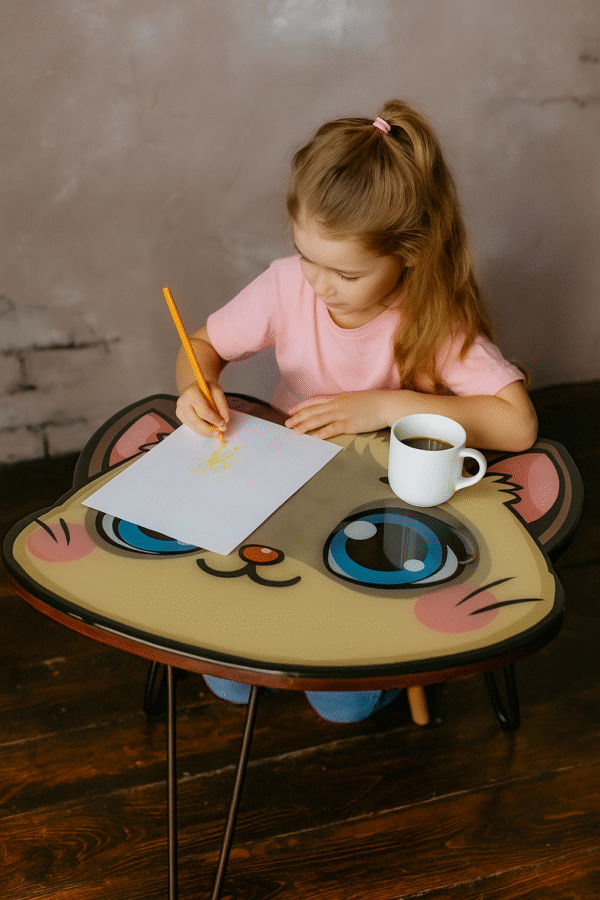 Cute Cat Coffee & Kids Table - Image 5