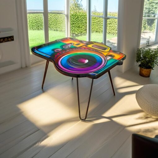 Camera Look Accent Table - Image 2