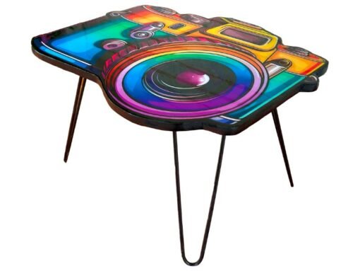 Camera Look Accent Table