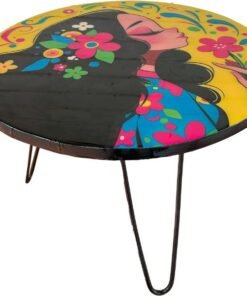 Girl Beauty Accent Table