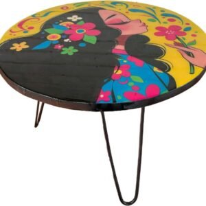 Girl Beauty Accent Table