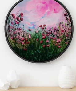 Alternative view of Blooming Skies – Acrylic Painting