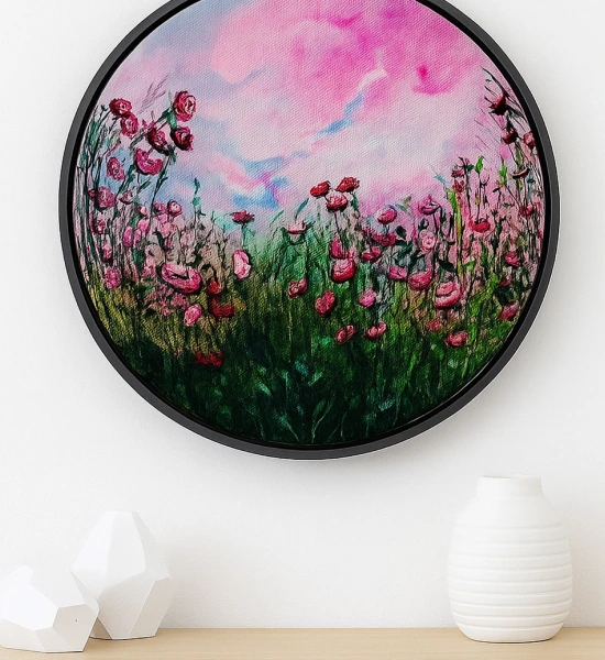 Blooming Skies – Acrylic Painting - Image 2