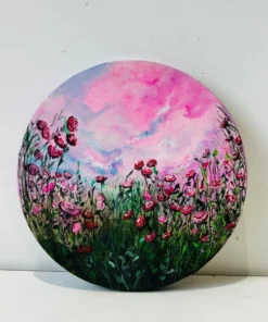 Blooming Skies – Acrylic Painting