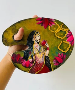 Grace of the Lotus – Acrylic Painting