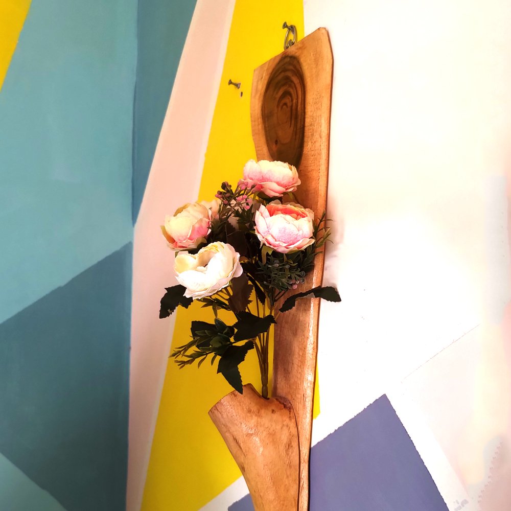 Rustic Handmade Wooden Wall Décor - Image 11