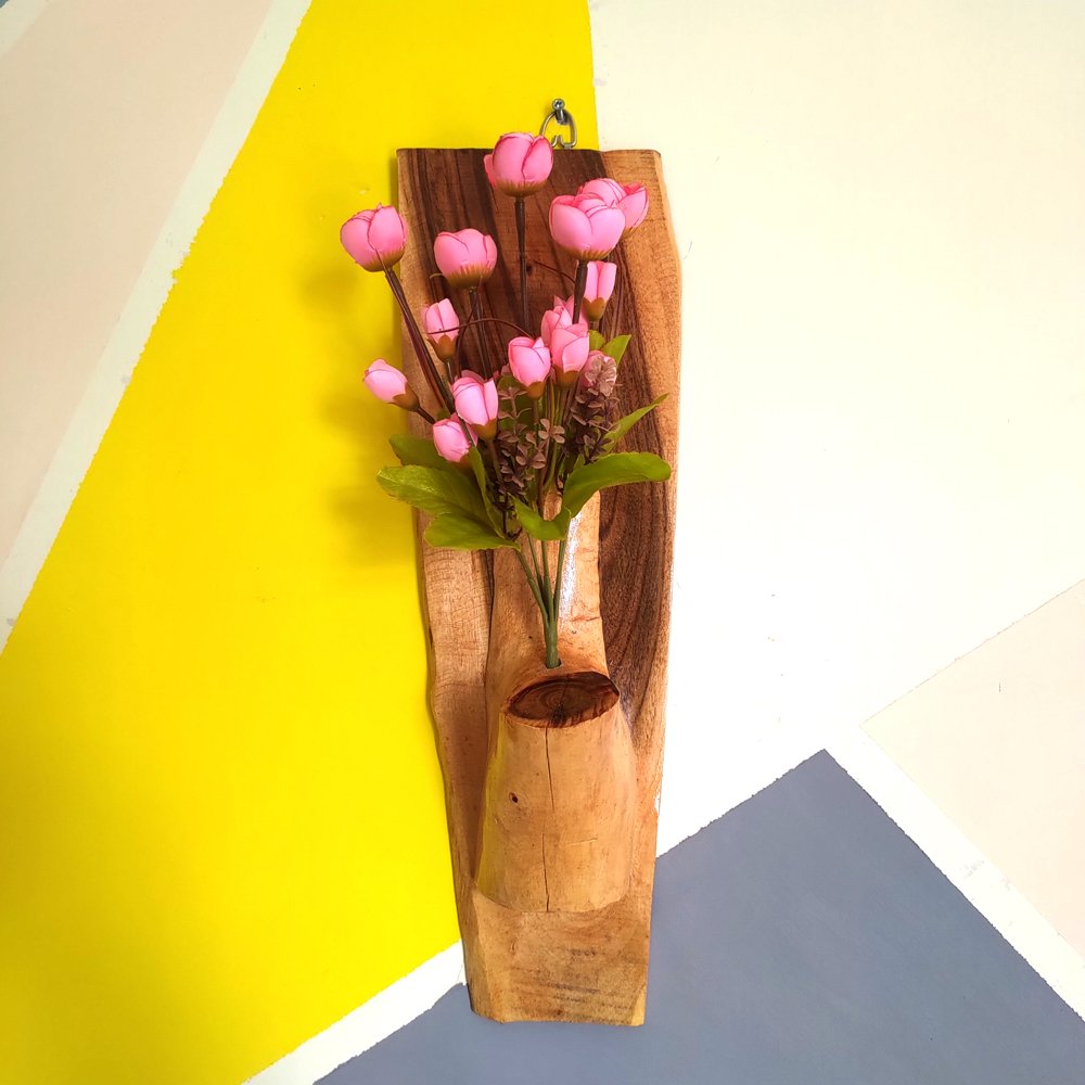 Rustic Handmade Wooden Wall Décor - Image 7