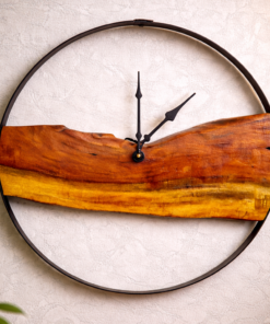 Rustic wood watch