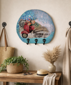 Wooden Wall Key Holder