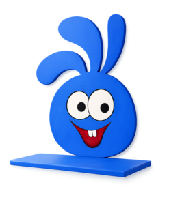 Alternative view of Cartoon Bunny Kids Table